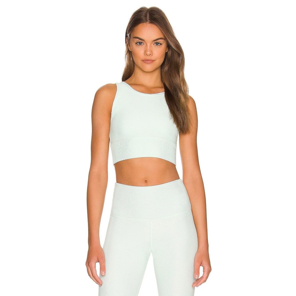 NEW STRUT-THIS Piper Bra in Icicle Rib Size S REVOLVE MSRP $68